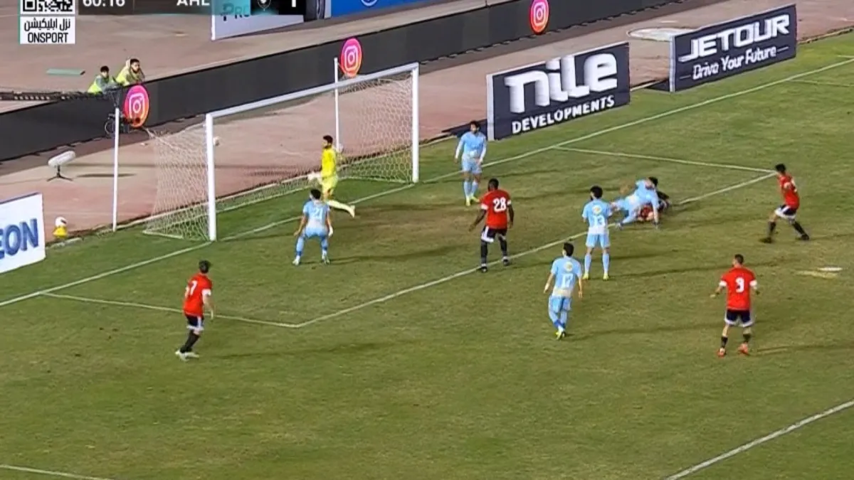 فيديو | خالد أبو زياد يسجل هدف طلائع الجيش الثاني أمام الأهلي