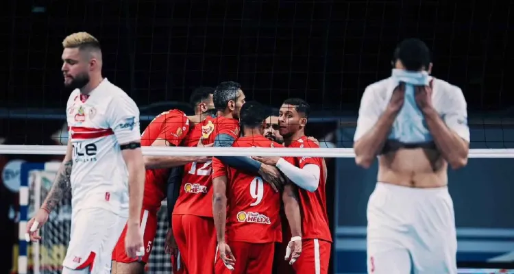 اللقب الرابع هذا الموسم.. الأهلي يتوج بكأس مصر للكرة الطائرة على حساب الزمالك