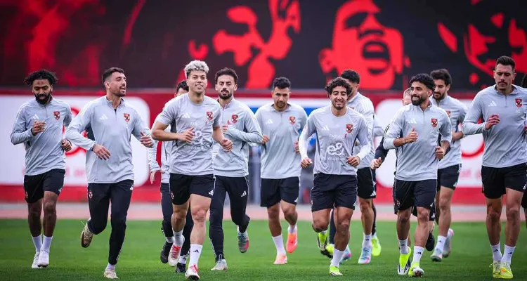 لاعب الأهلي المصاب يعود للمشاركة في التدريبات