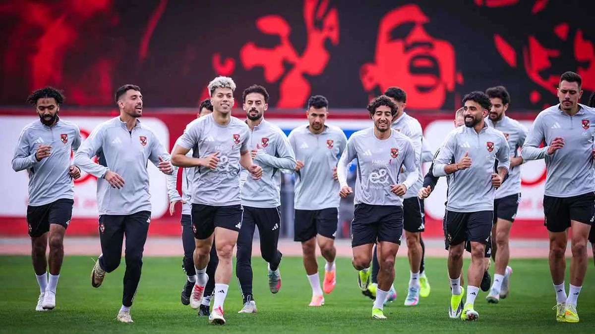 لاعب الأهلي المصاب يعود للمشاركة في التدريبات
