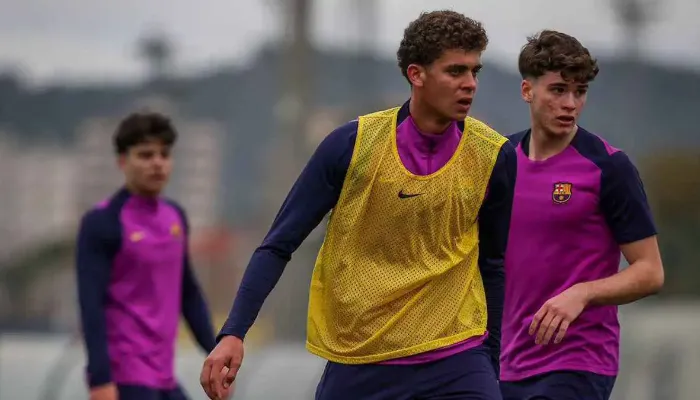 برشلونة يكشف لـ صوت الأهلي تطورات إصابة حمزة عبد الكريم