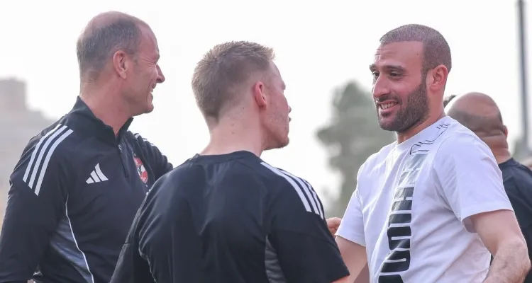 قبل مباراة بيراميدز.. سر ظهور عمر كمال عبد الواحد في مران الأهلي