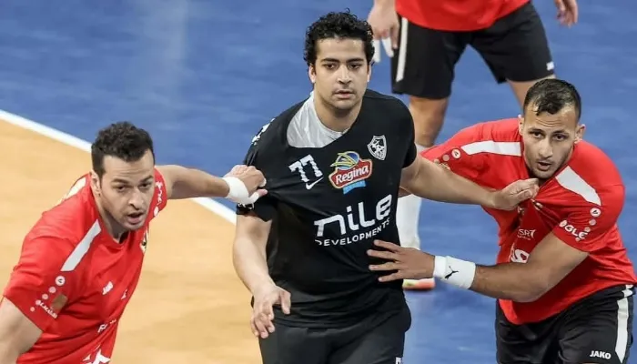 الأحمر يواصل الهيمنة.. الأهلي يحسم قمة اليد أمام الزمالك