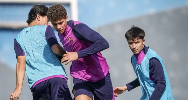 أول رد من برشلونة على إصابة حمزة عبد الكريم