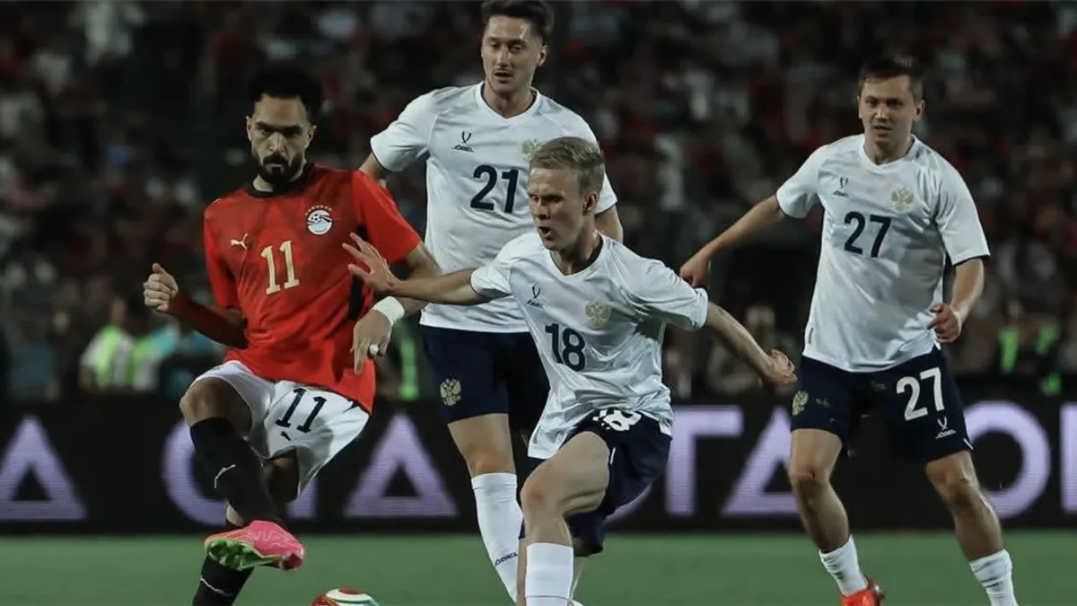فيديو | أسيست محمد هاني.. مصطفى زيكو يسجل هدف منتخب مصر الأول أمام روسيا