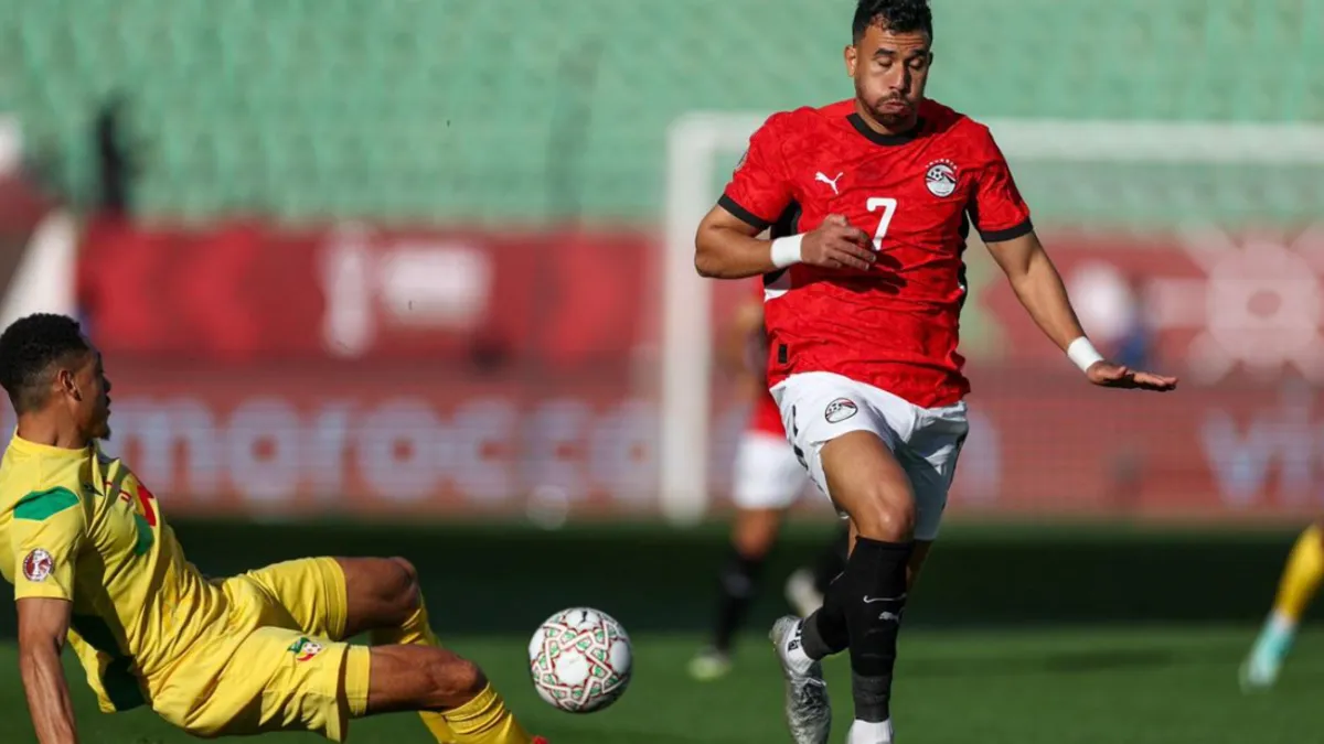 جلسة خاصة بين حسام حسن وتريزيجيه بعد مباراة بلجيكا في كأس العالم