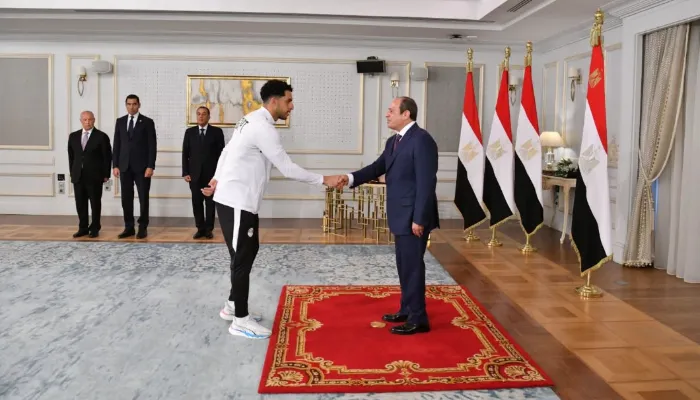 مصطفى شوبير للرئيس السيسي: لم نذهب إلى كأس العالم للظهور المشرف.. وكنا نستهدف أبعد نقطة