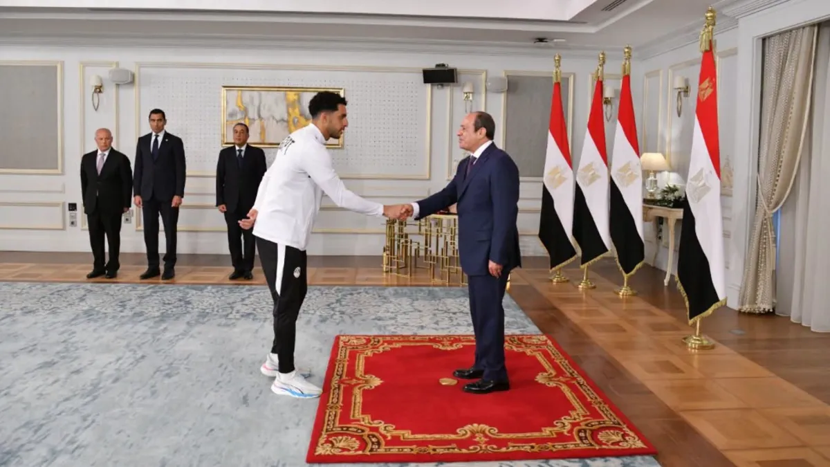 مصطفى شوبير للرئيس السيسي: لم نذهب إلى كأس العالم للظهور المشرف.. وكنا نستهدف أبعد نقطة