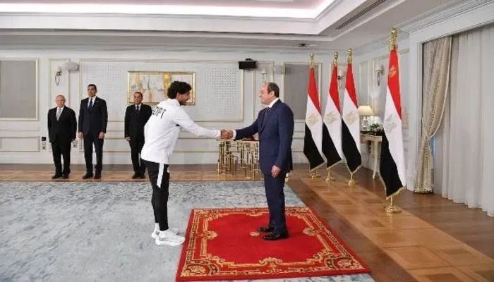 محمد هاني للرئيس السيسي: لم نذهب إلى كأس العالم للخروج من الدور الأول.. وما حققناه مجرد بداية