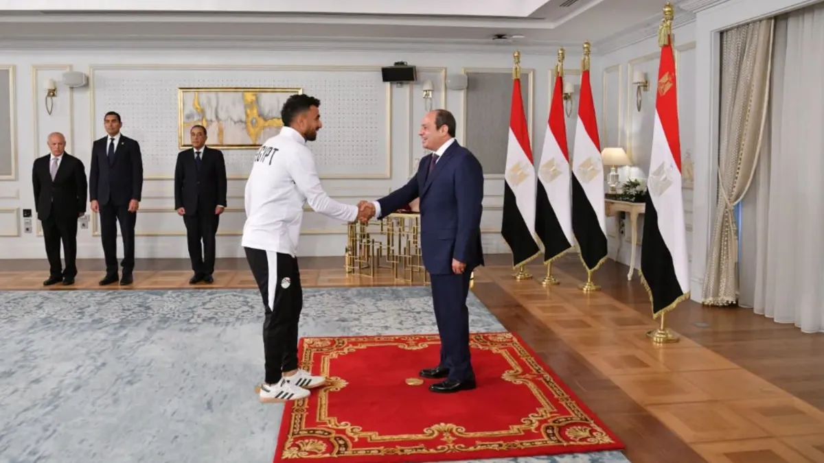 تريزيجيه للرئيس السيسي: نجحنا في إسعاد الشعب المصري.. ويوجه رسالة شكر
