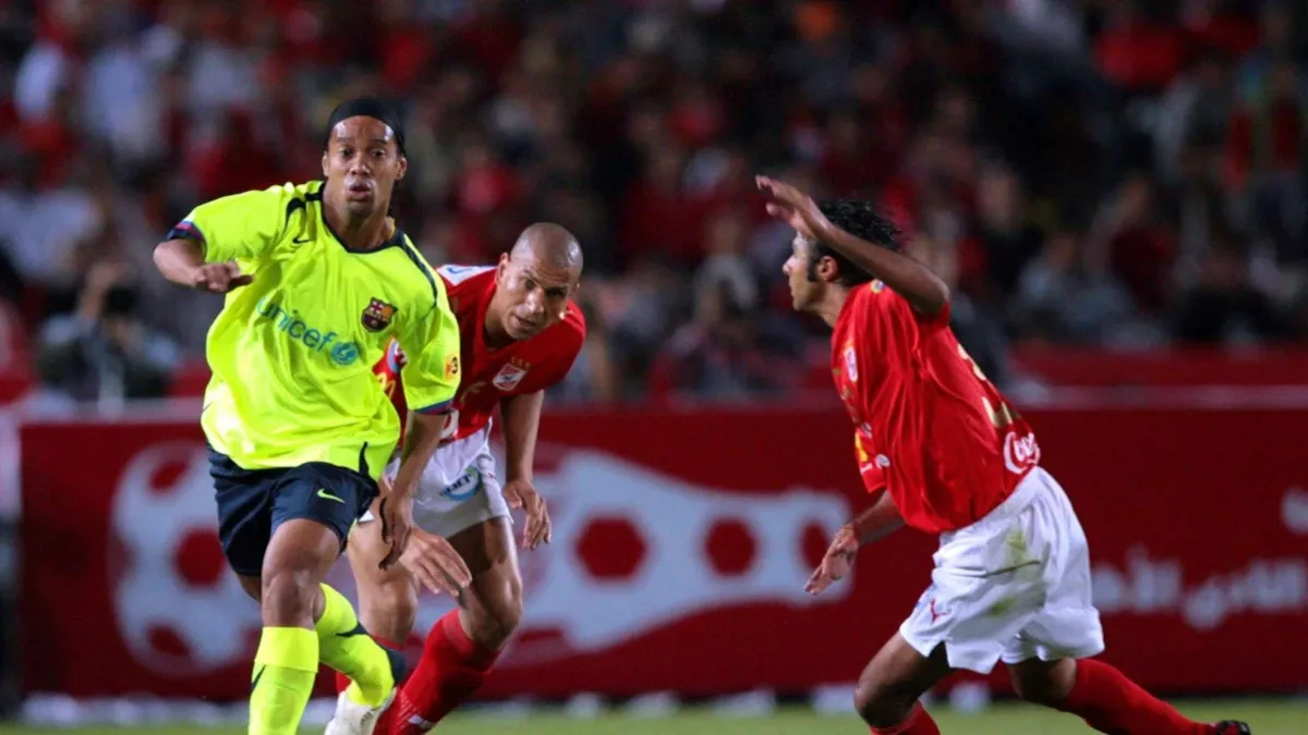 كم تبلغ نسبة إقامة مباراة الأهلي وبرشلونة في كأس خوان جامبر؟