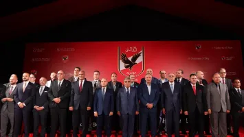 الأهلي يضع حجر الأساس لفرع المنصورة الجديدة