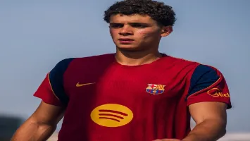 في الظهور الأول.. حمزة عبد الكريم يشارك ويسجل مع برشلونة أمام يوروبا (فيديو)