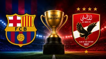 هل مباراة الأهلي وبرشلونة في كأس خوان جامبر مذاعة؟