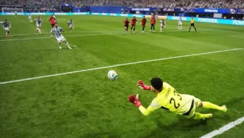 فيديو | يحرم ميسي .. مصطفى شوبير يتألق ويتصدى لركلة جزاء وينقذ منتخب مصر أمام الأرجنتين