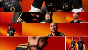 بالصور | الأهلي يكشف عن قميصه الاحتياطي الجديد.. الأسود والذهبي يخطفان الأنظار