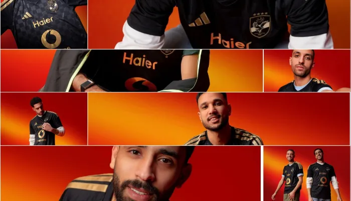 بالصور | الأهلي يكشف عن قميصه الاحتياطي الجديد.. الأسود والذهبي يخطفان الأنظار