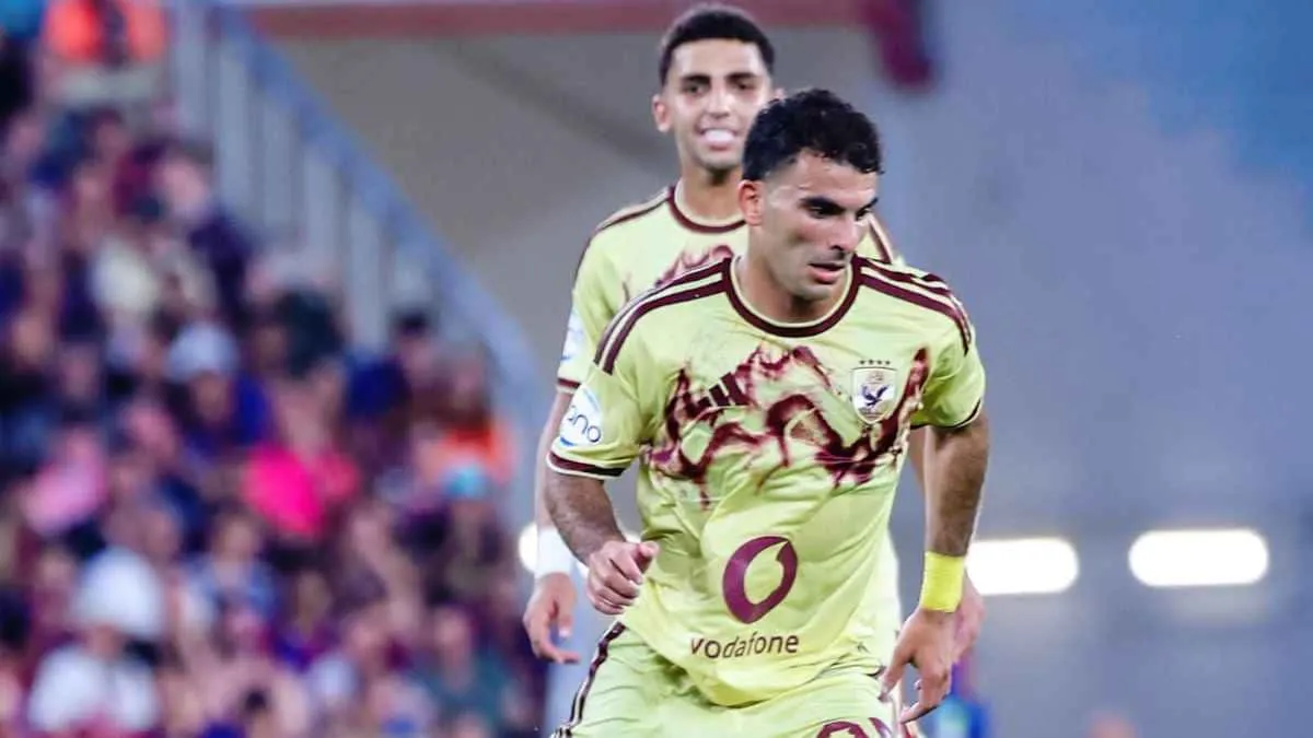 موقف زيزو من المشاركة في مباراة الأهلي والشرقية إنبي بافتتاح الدوري المصري
