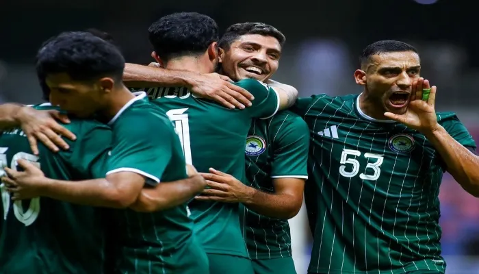 فيديو | محمد شريف يصنع هدفا في مباراة الزوراء وكربلاء