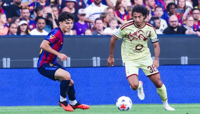 ملايين المشاهدات والمتابعين.. مكاسب الأهلي من مواجهة برشلونة في كأس خوان جامبر