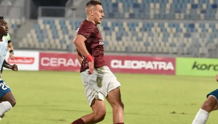 فيديو | جراديشار يسجل هدفا رائعا لسيراميكا كليوباترا أمام الاتحاد السكندري