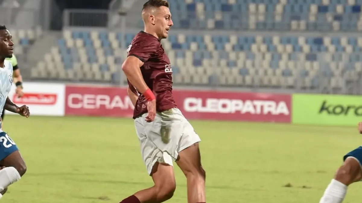 فيديو | جراديشار يسجل هدفا رائعا لسيراميكا كليوباترا أمام الاتحاد السكندري