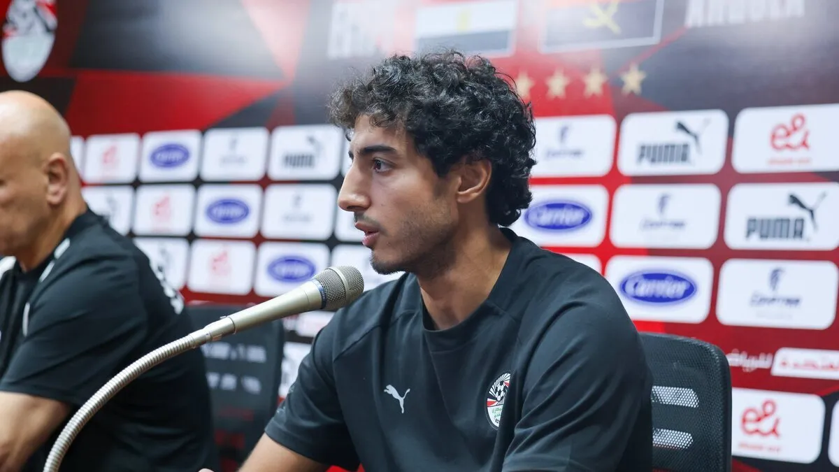"لن تشاهدوا مستوى أقل".. رسالة محمد هاني إلى جماهير مصر قبل مواجهة أنجولا