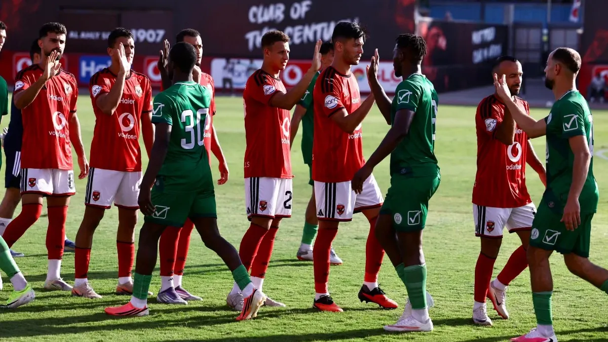 صور | لقطات لم تشاهدها في مباراة الأهلي والاتحاد المصراتي الودية
