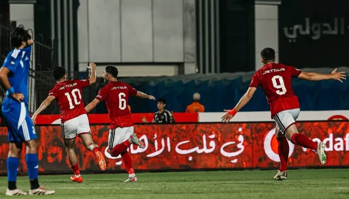 ألبوم صور | كواليس فوز الأهلي على سموحة في الدوري المصري