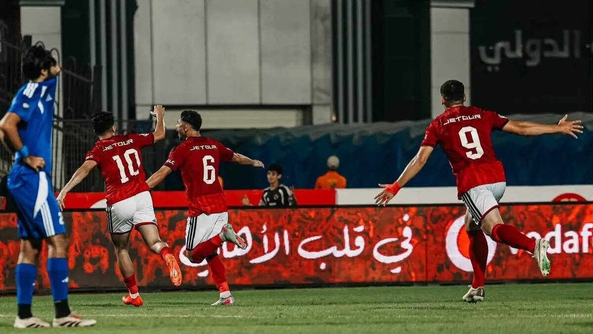ألبوم صور | كواليس فوز الأهلي على سموحة في الدوري المصري